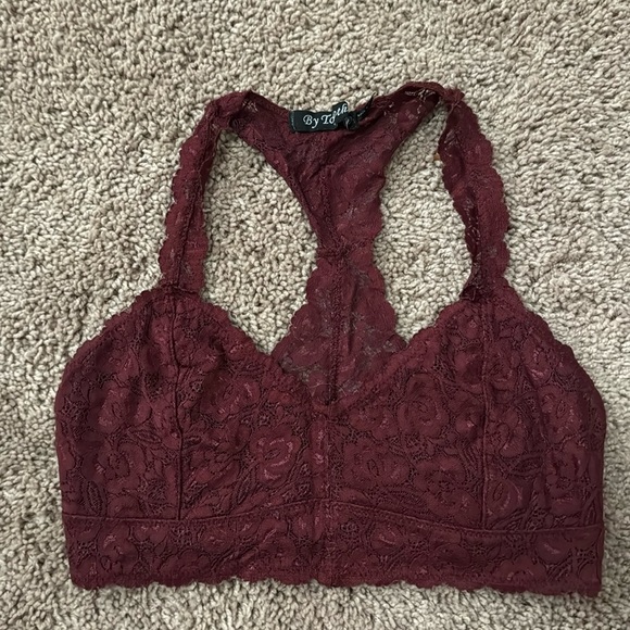 Maroon Bralette - Picture 1 of 2